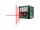 BOSCH Keresztvonalas szintezőlézer (piros) Quigo fémdobozban
