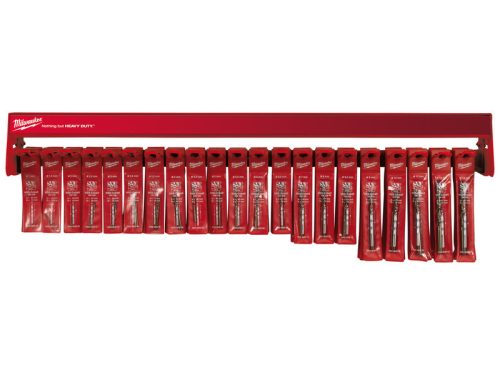 MILWAUKEE Csigafúró szett DIN338 RED COBALT 1 m -es konzollal