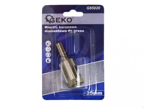 Geko 20mm gyémánt lyukfúró G65020