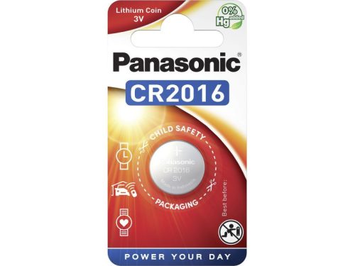 PANASONIC CR2016 lítium gombelem 3 V