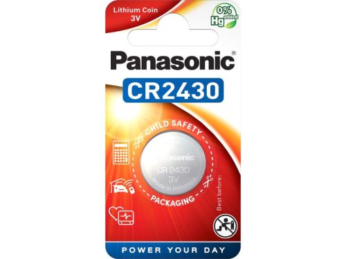 PANASONIC CR2430 lítium gombelem 3 V