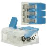 Geko elektromos vezeték összekötő WAGO 3x0,2-4mm2 G03083