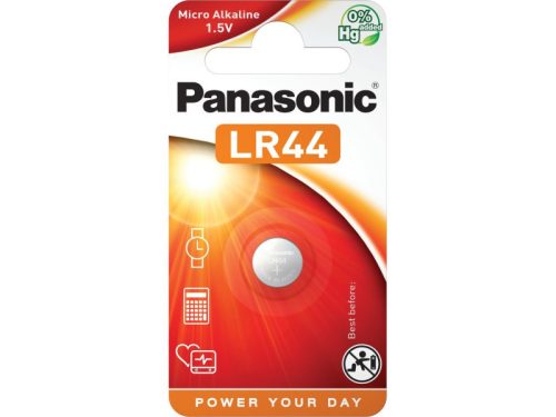 PANASONIC LR44 alkáli gombelem 1,5 V