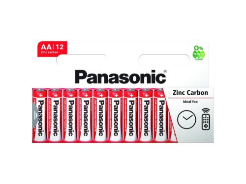 PANASONIC AA/ceruza cink-mangán tartós elem 1,5 V (12 db/cs)