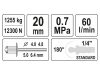 YATO Pneumatikus popszegecshúzó 1/4" 4,0 - 6,4 mm