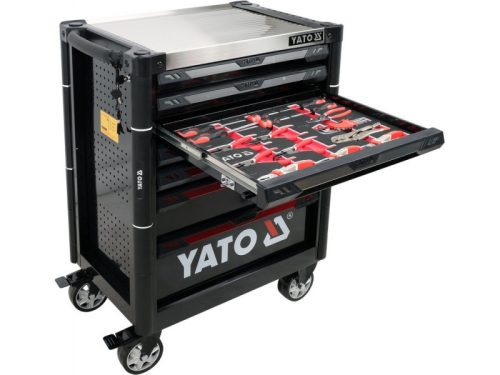 YATO Szerszámkocsi szerszámokkal 157 részes