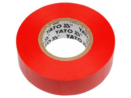YATO Szigetelőszalag 19 x 0,13 mm x 20 m piros